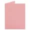 JAM Paper A2 Baby Pink Pastel Blank Foldover Cards, 100ct.